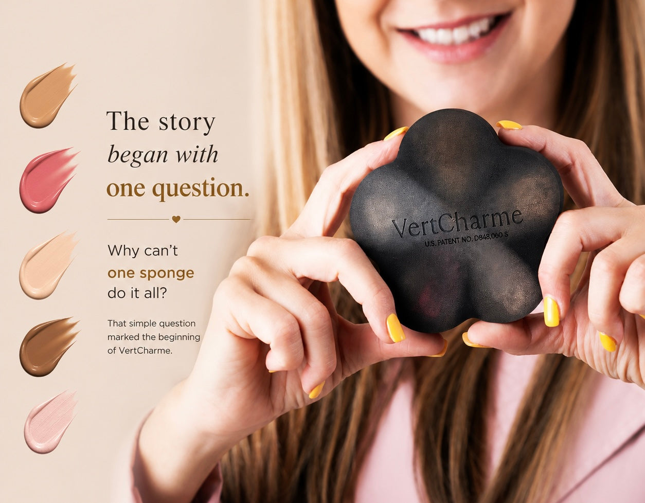 5-Petal Makeup Sponge - Latex free