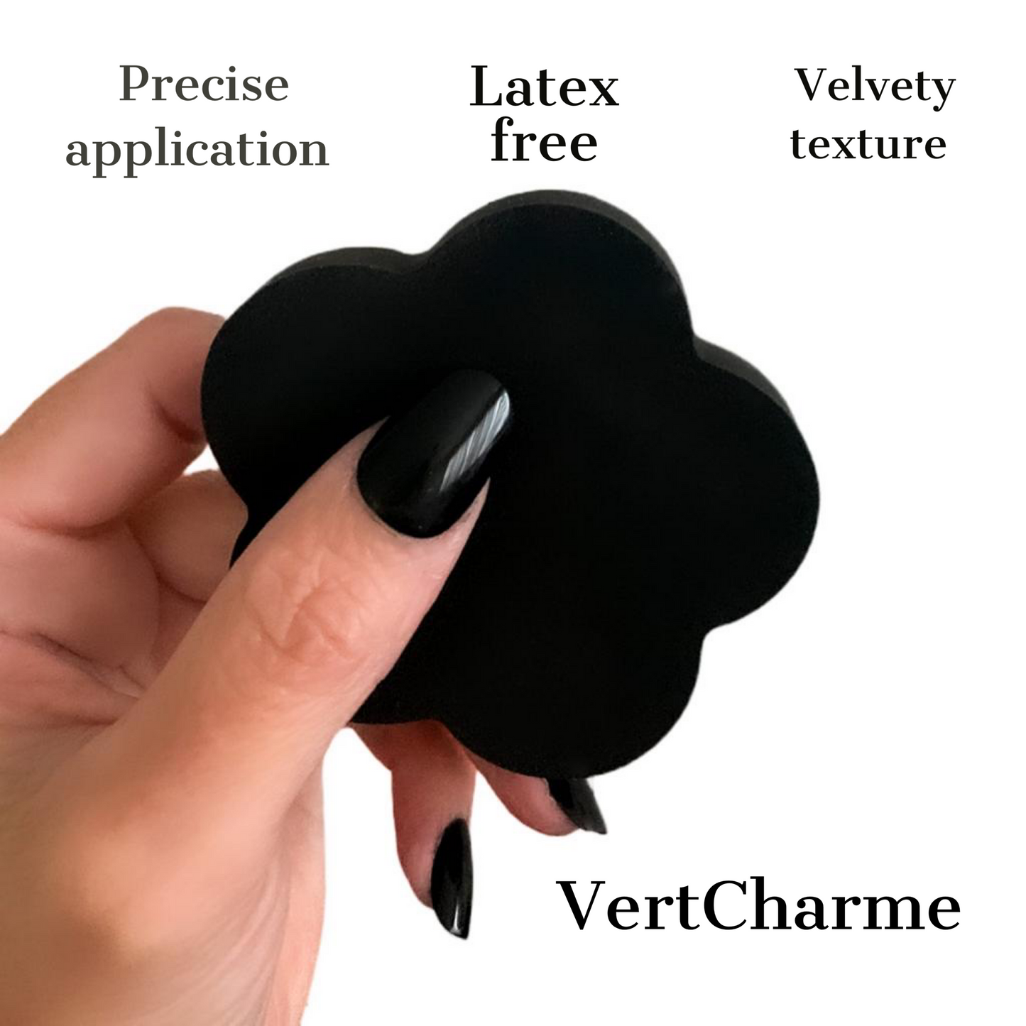5-Petal Makeup Sponge - Latex free